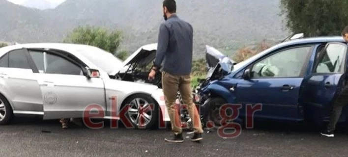 Σοβαρό τροχαίο στην Κρήτη με 5 τραυματίες – Ανάμεσά τους ένα παιδί